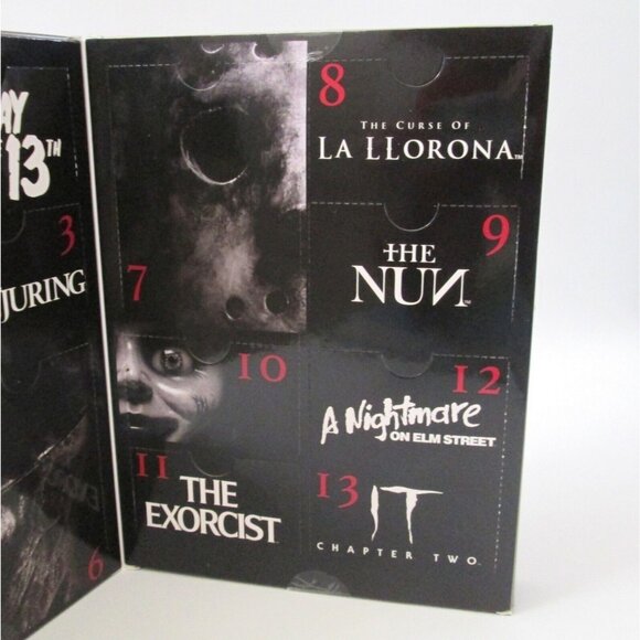 Horror 13 Days Of Scary Socks Set Bioworld It Conjuring The Nun Sizes 9-13 New - Picture 4 of 8